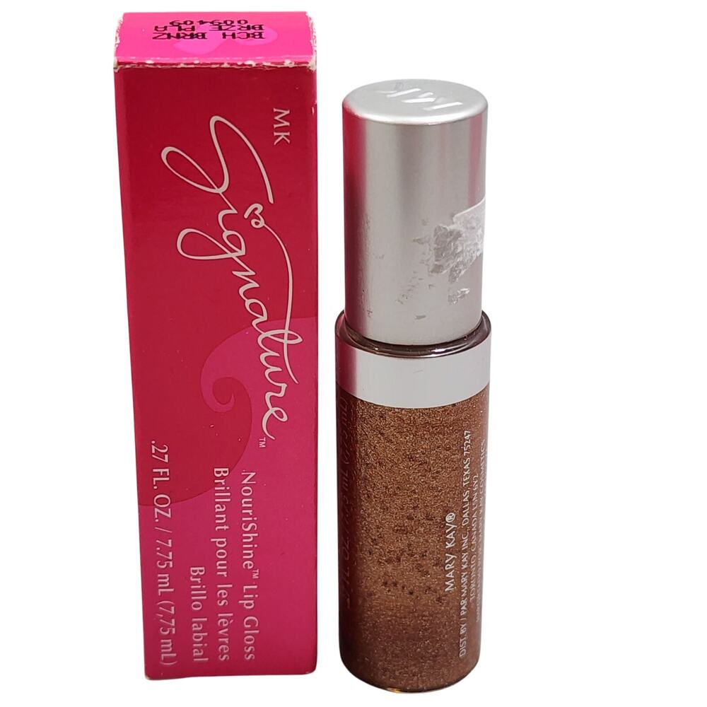 BEACH BRONZE NouriShine Lip Gloss Mary Kay Signature #009409 .27fl.oz NEW - Picture 1 of 6